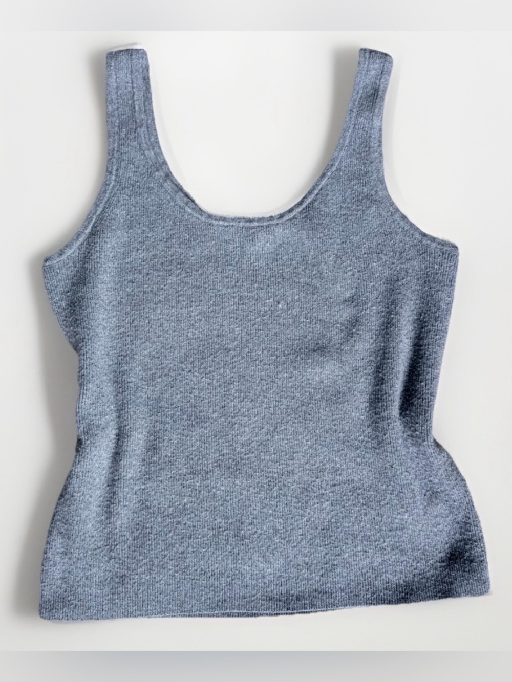 A New Day Gray Sweater Knit Tank XL